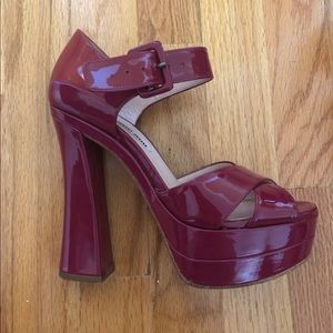 Miu Miu platform sandals!!!